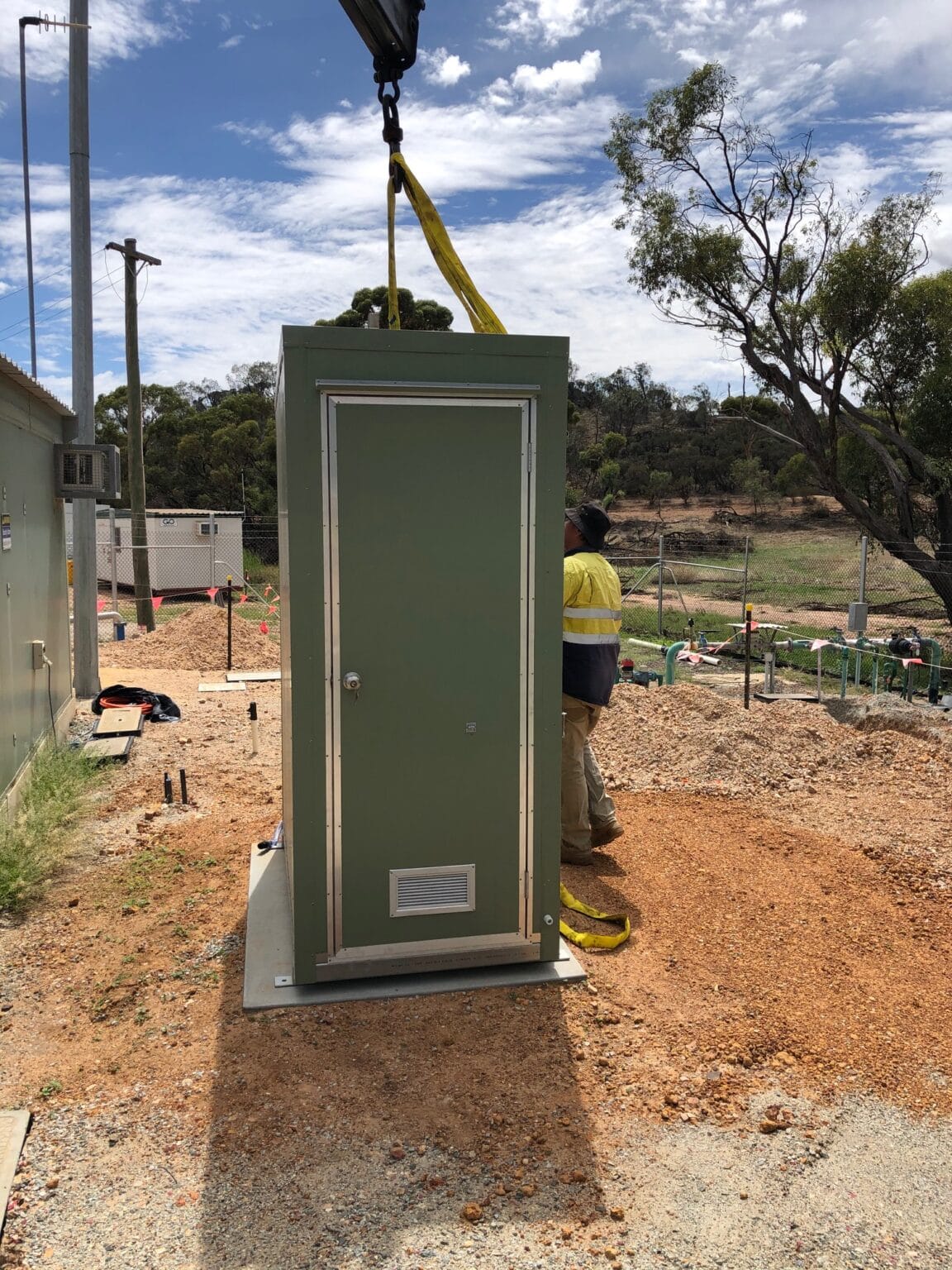 Modular / Transportable Toilet Cubicle » Commercial, Composting toilets » Water Wally
